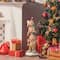 Glitzhome® 29.25" Christmas Stacked Gingerbread Man Porch Décor